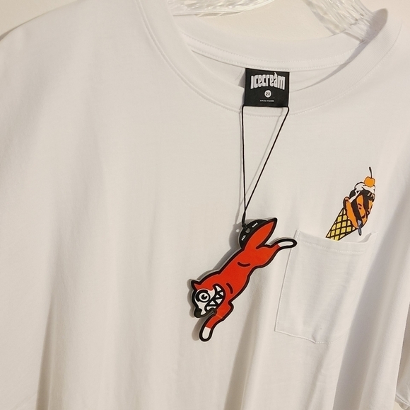 ICECREAM | Men's Classic White Ice Cream Cone T-Shirt (Size 2X) NWT - Picture 3 of 10